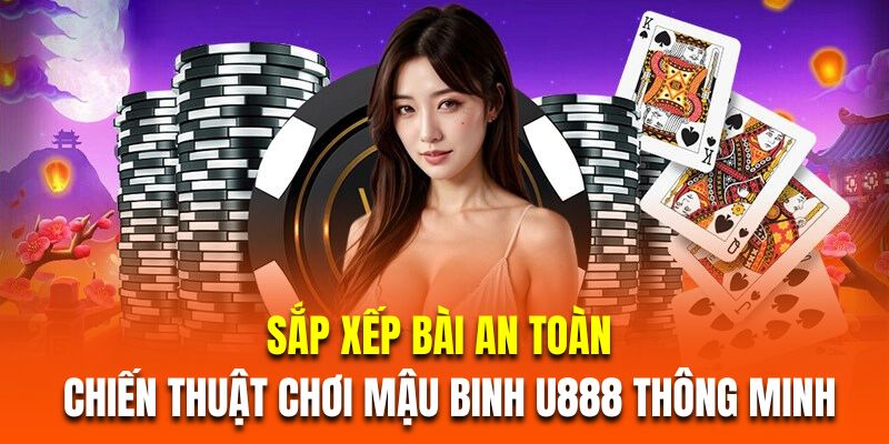 Sắp xếp bài an toàn là chiến thuật chơi mậu binh U888 thông minh